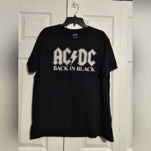 AC/DC Back In Black Graphic Tee - Size XL - Officially Licensed 2023